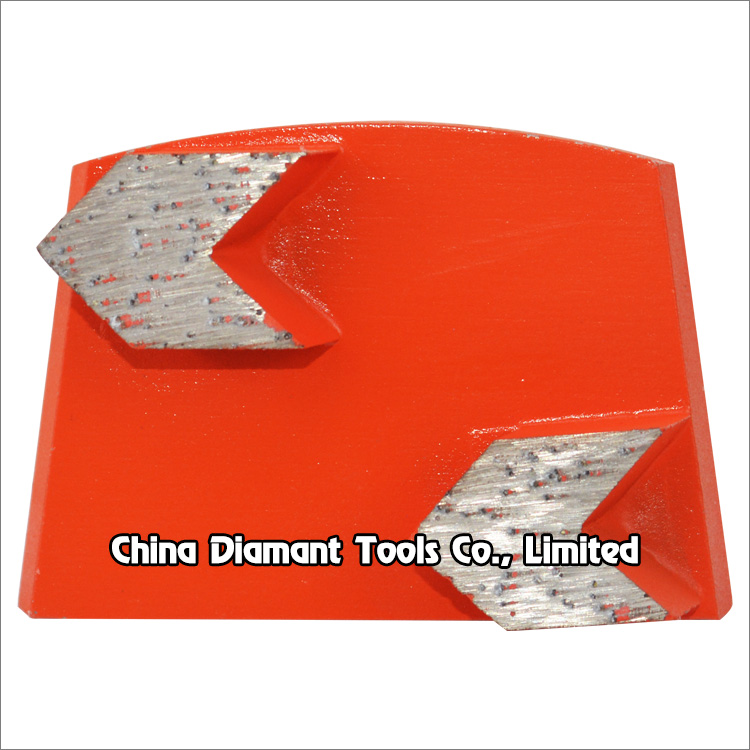 Diamond grinding shoes floor grinding pads for Lavina grinders - arrow segments