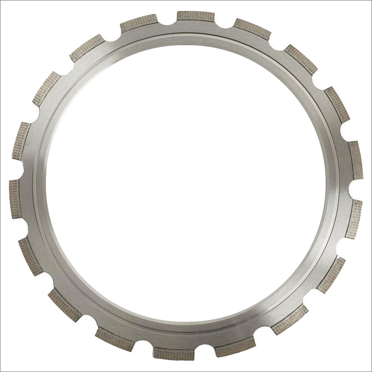 Arix diamond ring saw blade for concrete - laser welded, matrix segments