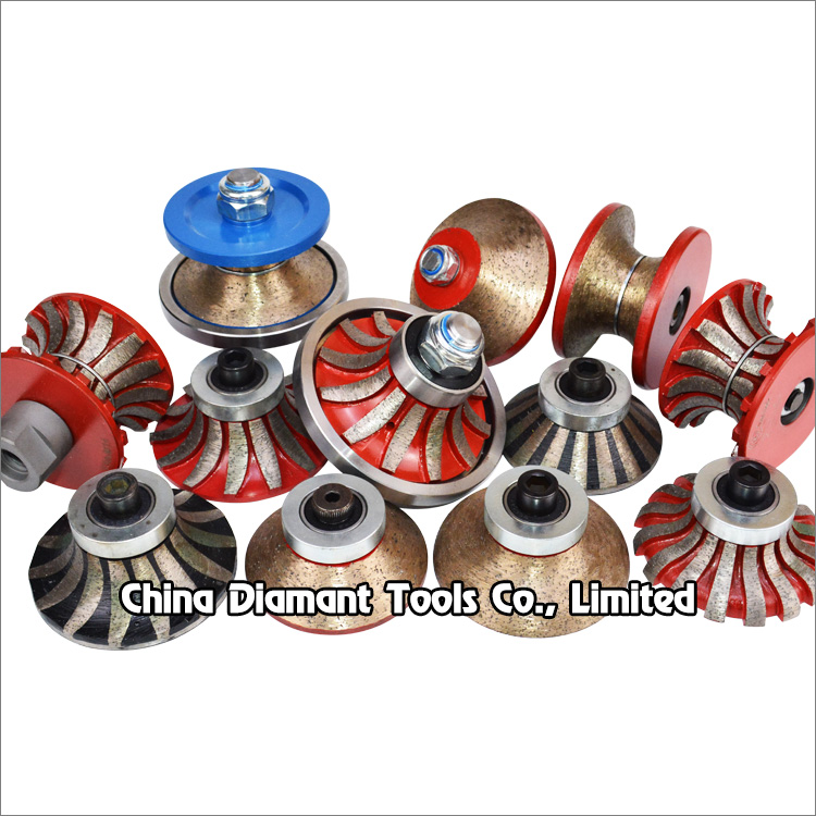 Diamond router bits grinding wheels for granite hard stone